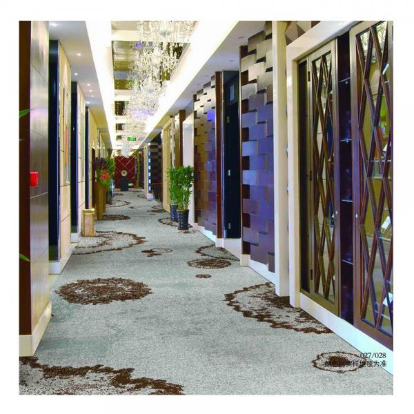 Quality Polyester Backing Axminster Broadloom Carpet For Premium Hotel Flame Resistant for sale