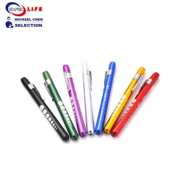 Quality Yellow Medical Pen Torch Light Nurse Diagnostic Penlight Homecare Medical Supplies 13.4cm for sale