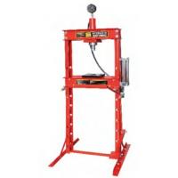 China Width 380mm Hydraulic Jack Press H Frame Press With Gauge 12 Ton factory
