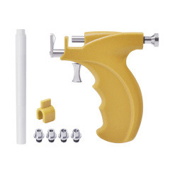 Quality Yellow Hospital Medical Supplies Ear Piercing Gun Accessories Kit for sale