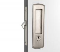 China Durable Metal Sliding Door Locks / Home Entry Door Locksets Coin Slot Insided factory