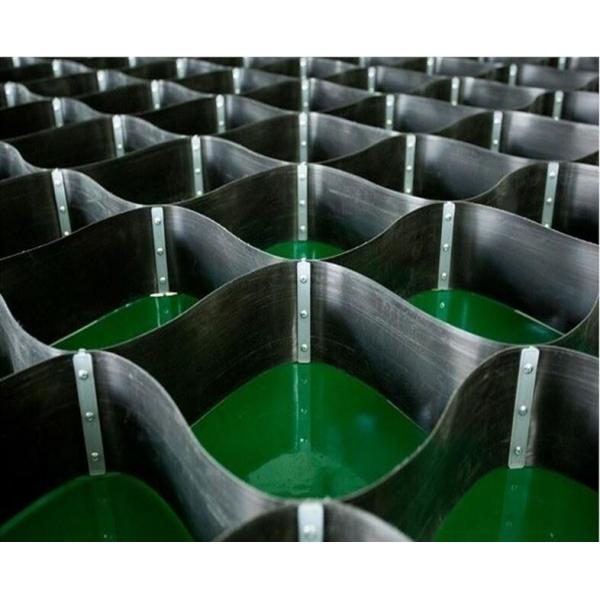 Quality High Strength HDPE Riveted Geo Cell Grid Plastic Gravel Stabilizer For Patio for sale