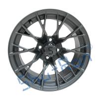 Quality Shuran New Starshine-419 Gunmetal Aluminum 14 Inch Golf Cart Wheels for sale