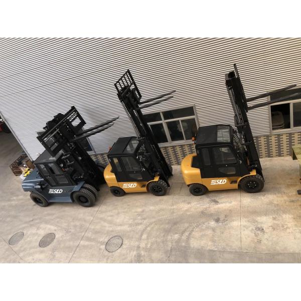 Quality 6000mm mast 4 Way Directional 3 Ton Diesel Truck for sale