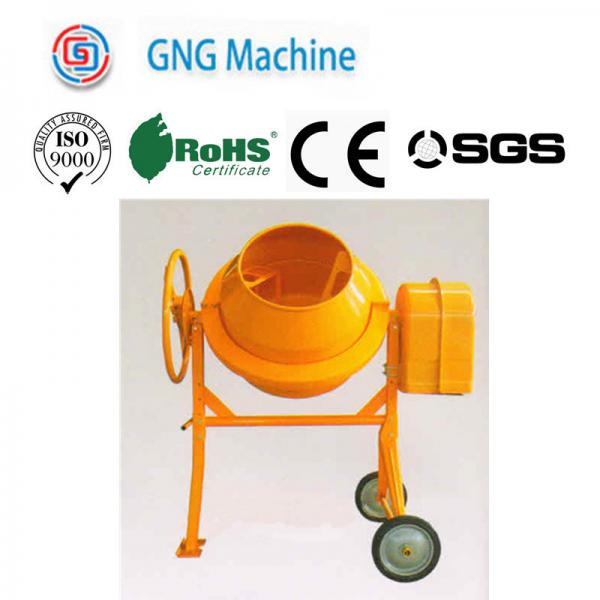 Quality 120L Wheel Barrow Cement Mixer Gasoline Concrete Mixer With Cast Iron Gear for sale