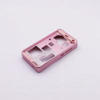 China High Precision Aluminum Cases CNC Machining Parts In Pink Color Anodized factory