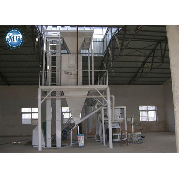 Quality High Efficiency Dry Mortar Machine Customized Color With Duoble Shaft Paddle for sale