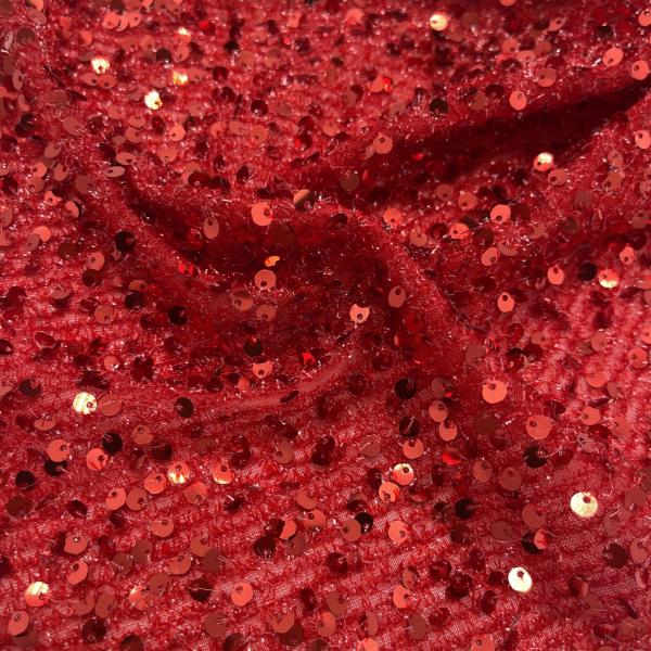 Quality Shiny Garment Mesh Sequins Embroidery Fabric M18-001 for sale