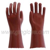 China Long PVC Coated Gloves, Fully Coating factory