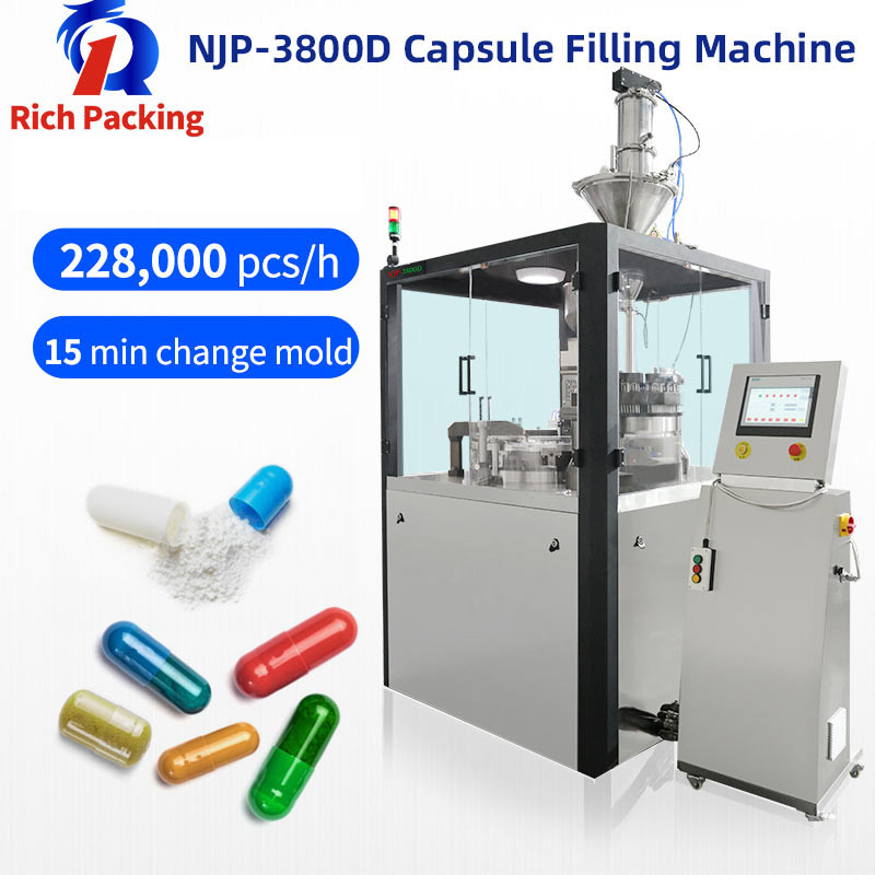 China NJP-3800D Easy To Operate Capsule Filling Machine Pharmaceutical Automatic factory