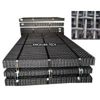 Quality 6m Width High carbon steel mining screen mesh in crimped woven producing for sale