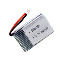 China High Power 220mAh 3.7 V Rechargeable Lithium Polymer Battery for sale