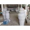 China Pink Color Artificial Fiberglass Decoration Ice Cream Cone For Shipping Centre factory
