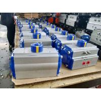 Quality 180 degree rack and pinion pneumatic rotary actuator aluminum for sale