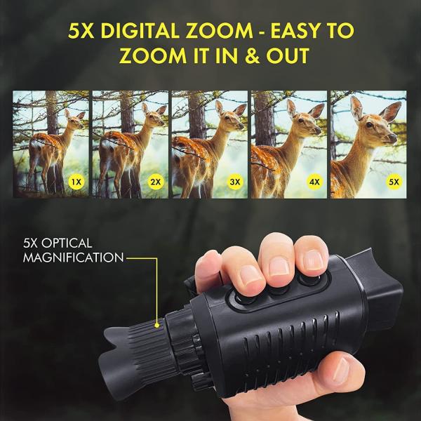 Quality Infrared HD Infrared Heat Sensor Binoculars Monocular for sale