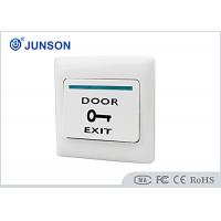 China Access Control Exit Push Button , Hotel Plastic Door Exit Button factory