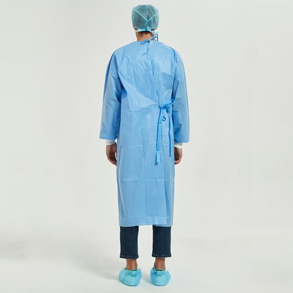 Quality Anti Viruses 18-60gsm Disposable Surgical Gown Operation Theatre Gown for sale
