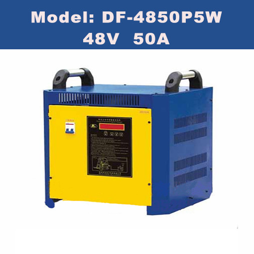 Quality Electric 3 Phase Forklift Battery Chargers 48V 50A Overcurrent Protection for sale
