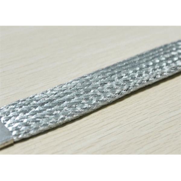 Quality Metal Braided Cable Sleeve , Braided Wiring Harness Covering for sale