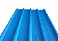 China Length Max 3000mm Galvanized Corrugated Panels , SGCC Corrugated Zinc Roofing Sheets factory