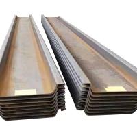 Quality Hot Rolled Larsen Sy295 Sy390 U Type Used Steel Sheet Pile On Sale Type 2 And for sale