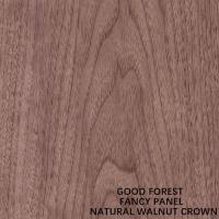 China Fancy Plywood Of Natural Walnut Crown Grain Wood Veneer For Furniture And Cabinet 2745mm Lengthened Size China Makes factory