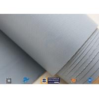 China 0.25mm 280g Waterproof PVC Coated Fiberglass Fabric Cloth For Flexible Fabric Duct factory