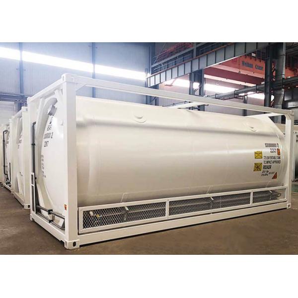Quality LNG Cryogenic ISO Tank T75 40 Ft Tank Container For Oxygen Nitrogen Hydrogen for sale