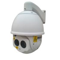 China 300m Outdoor Used Short Range Laser IR PTZ Camera , Night Vision Dome IP Camera factory