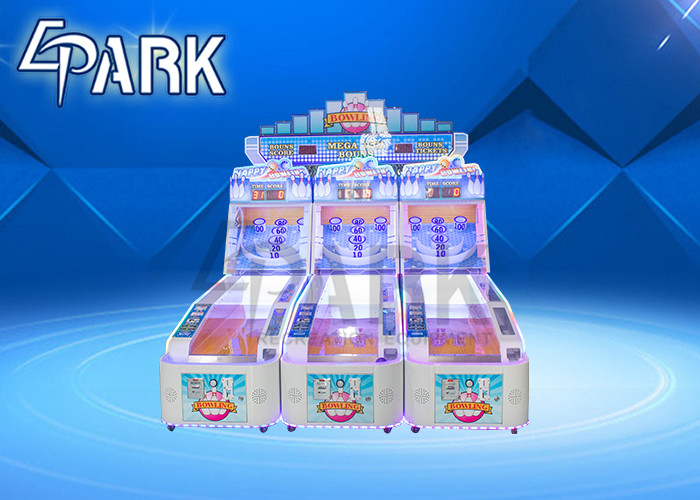 China Entertainment Coin Operated Arcade Machines / Adult - Child Bowling Simulator Redemption Game Machine factory