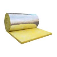 Quality Fire Resistant Fibreglass Wool Roll Insulation Heat Conductivity Of 0.038-0.042 for sale