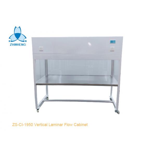 Quality 3-4 Persons Vertical Laminar Flow Cabinet Class 100 Clean Bench For Electronics Workshop for sale