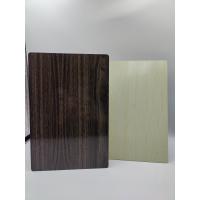China Solid Color Fire Rated ACP Sheets 4.0mm Plastic Board High Gloss 1220mm * 2440mm factory