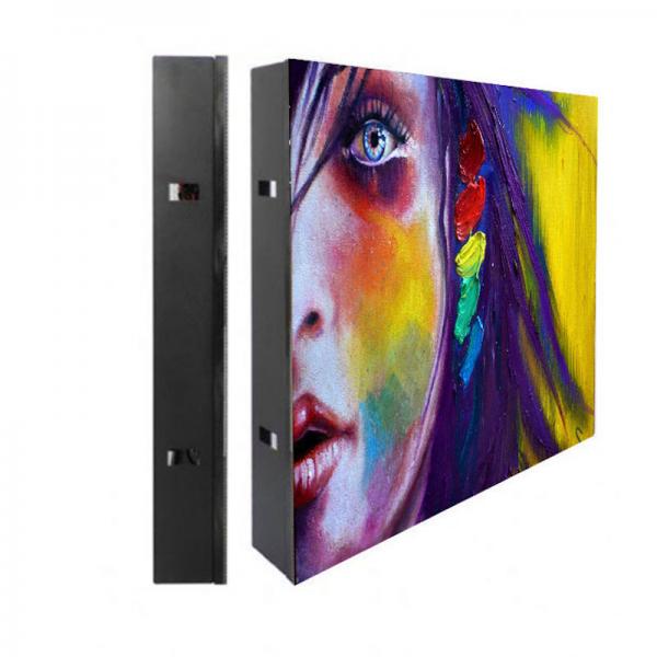 Quality 4mm P3.91 Indoor Full Color LED Screen Right Corner Column Video Wall Mounted for sale