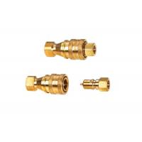 China Yellow Brass Quick Coupler For Water Pipe System factory
