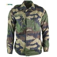 China Camouflage French F2 Uniform Double Reinforced Elbow Military Garments factory
