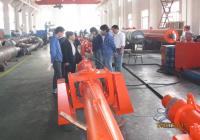 China Miter Gate Stoke 16m Hydraulic Cylinder QRWY For Dump Truck , Vehicle factory