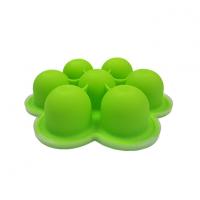 China Waterproof Silicone Ice Mold 7 Cavity BPA Free Ice Cream Moulds Ball Shaped factory