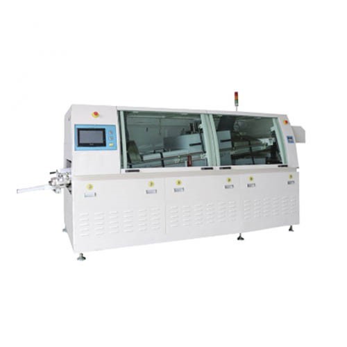 Quality Dual Waves SMT Wave Soldering Oven Automatic With Touch Screen PLC Control for sale