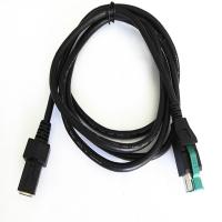 China Multi Color 12 V USB Power Cable / USB Splitter Cable POS Terminals 8 Pin Connector factory