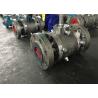 China API6D Forged Steel F51 Duplex Trunnion Ball Valve Up To 2500Lb Worm Gear Operated factory