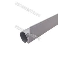 Quality Silver 19mm Aluminium Alloy Pipe AL-19L AL-19K Die Casting 6063-T5 High Glossy for sale