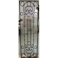 Quality 25.4mm Wrought Iron Glass 80x25in For Sliding Glass Doors ODM for sale