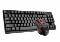 China Wireless Multimedia Keyboard And Mouse Combo Comfortable For Home / Office factory