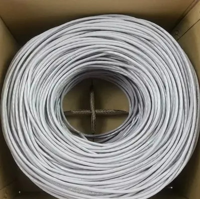 Quality LLDPE Jacket 155M Bandwidth Cat5e Ethernet Cable F-UTP Copper Lan Ethernet Cable for sale