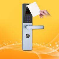 Quality Waterproof Keyless RFID Card Door Lock 40-150mm Thickness With Touch Screen for sale