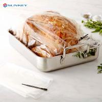 Quality High Temperature Resistance Nylon PET Turkey Oven Bags Large Turkey Roasting for sale