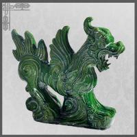 China SGS Garden Building Chinese Kylin Ornament Chinese Porcelain Figures Waterproofing factory