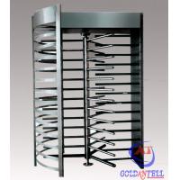 Quality Stainless Steel Security Full Height Turnstile Gate with Electric Mechanical for sale