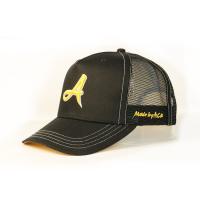 China Custom Logo Personalized Trucker Caps , 3D Embroidery 5 Panel Camp Hat factory